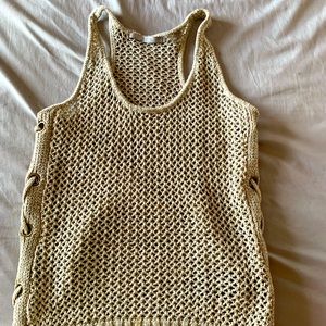 Knitted Guess tank top. Super cute. Size M.